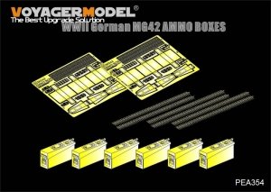 Voyager PEA354 WWII German MG42 AMMO BOXES (GP) 1/35