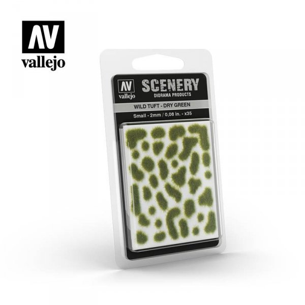 Vallejo Scenery SC401 Wild Tuft – Dry Green