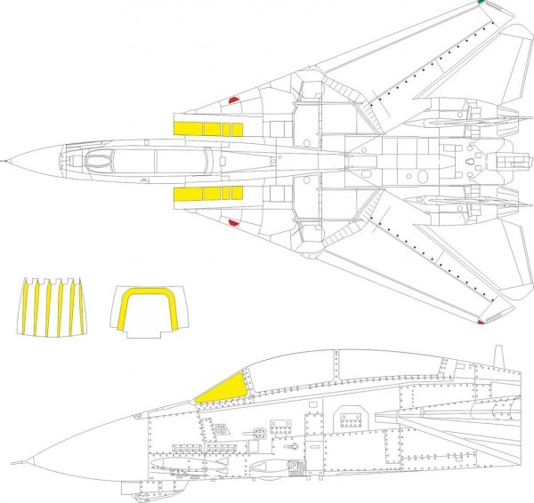Eduard EX1103 F-14D GREAT WALL HOBBY 1/48