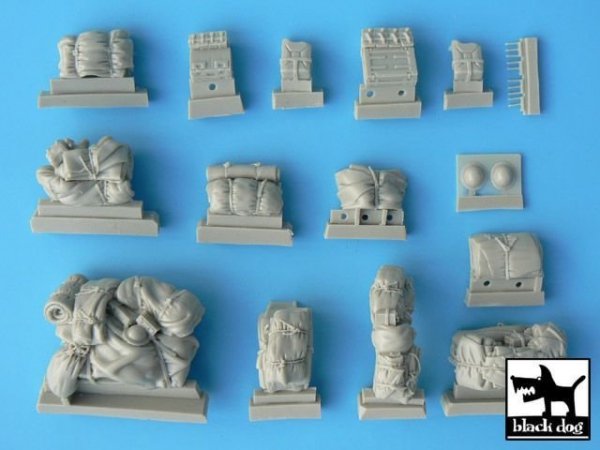 Black Dog T35007 Staghound accessories set for Bronco kit 1/35