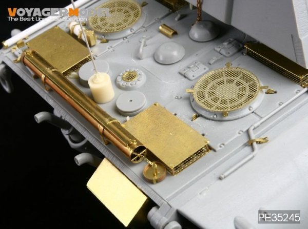 Voyager Model PE35245 WWII German E-100 for TRUMPETER 00384 1/35