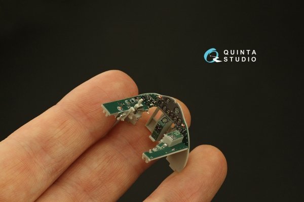 Quinta Studio QD48006 F4F-4 Wildcat 3D-Printed coloured Interior on decal paper (HobbyBoss) 1/48
