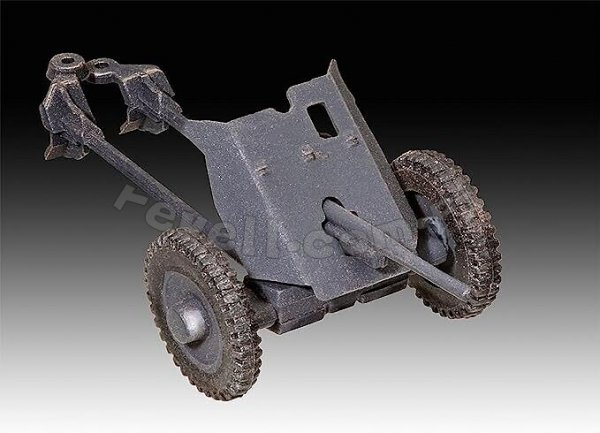 Revell 63344 Krupp Protze KFZ 69 with 3,7cm Pak - model set 1/76