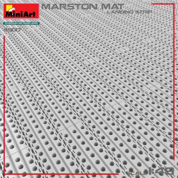 MiniArt 49017 MARSTON MAT. LANDING STRIP 1/48