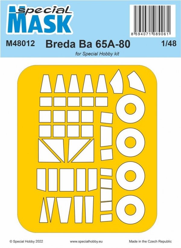 Special Hobby M48012 Breda Ba 65A-80 (for Special Hobby kit) 1/48