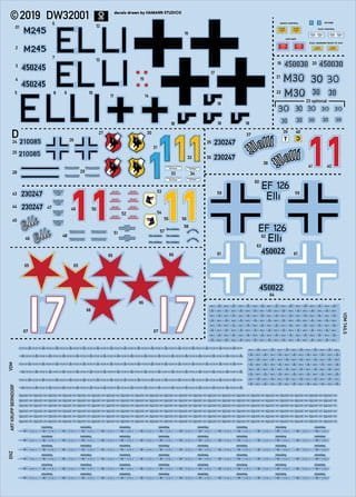 Das Werk DW32001 Junkers Ju EF-126 Elli / EF-127 Walli 1/32