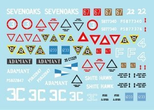 Star Decals 35-C1329 British LVT-4 Buffalo Mk IV. Walcheren landings and the Netherlands. 1/35