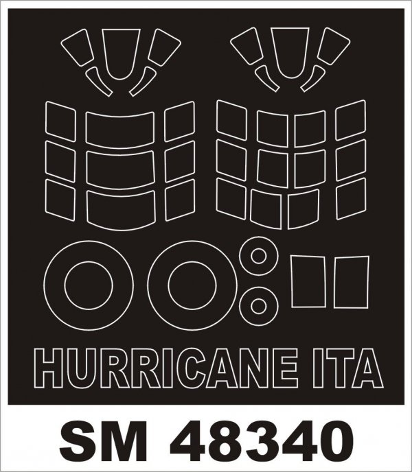 Montex SM48340 Hawker Hurricane Mk I ITALERI