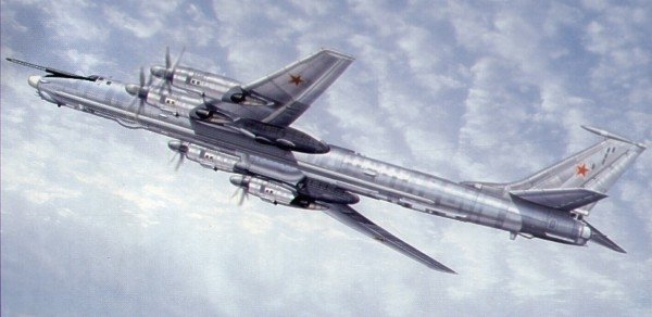Trumpeter 01609 Soviet bomber Tupolev Tu-142MR Bear J (1:72)