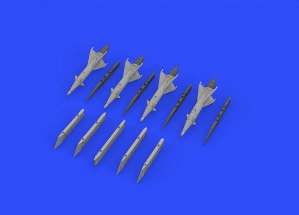 Eduard 672192 RS-2US missiles w/ pylons for MiG-21 EDUARD 1/72