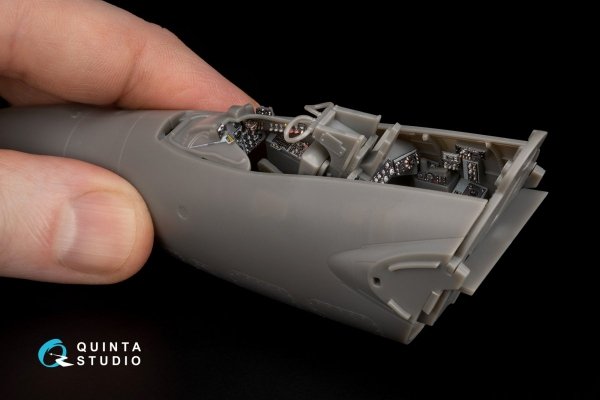Quinta Studio QD48368 Buccaneer S.2 early 3D-Printed &amp; coloured Interior on decal paper (Airfix) 1/48