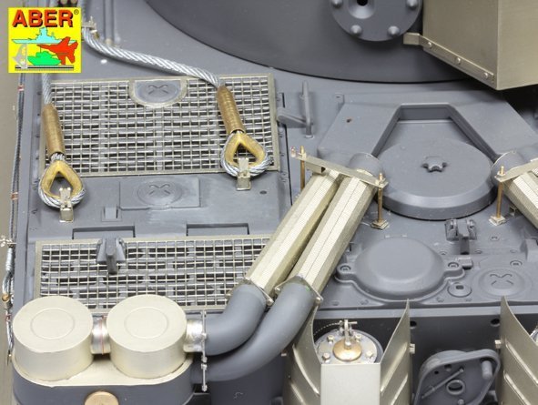 Aber 16K02 Pz.Kpfw. VI Ausf.E (Sd.Kfz.181) Tiger I – s.PzAbt. 501 in Tunisia (1:16)
