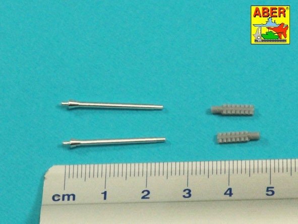 Aber 35L-342 Two German 3cm Flak 103 barrels for &quot;Kugelblitz&quot; tanks / Zestaw dwóch luf 3cm Flak 103 do niemieckieckich przeciwlotniczych czołgów &quot;Kugelblitz&quot; 1/35