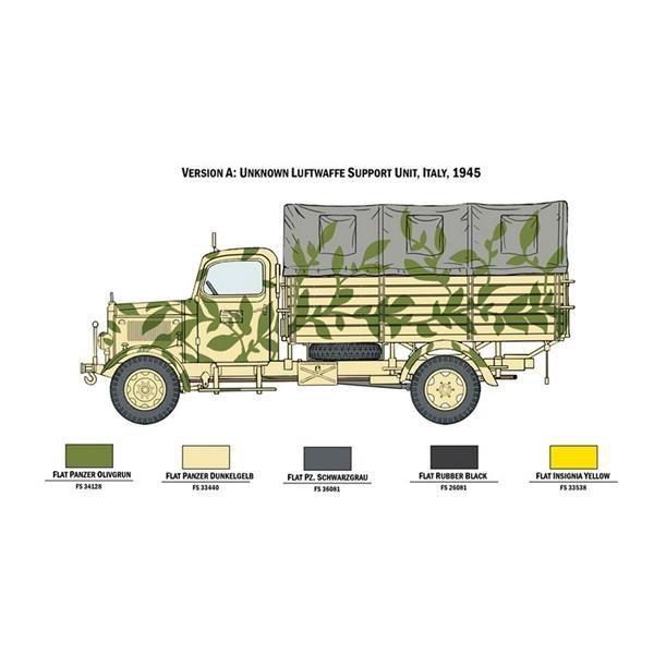 Italeri 6558 MERCEDES BENZ L3000 S 1/35