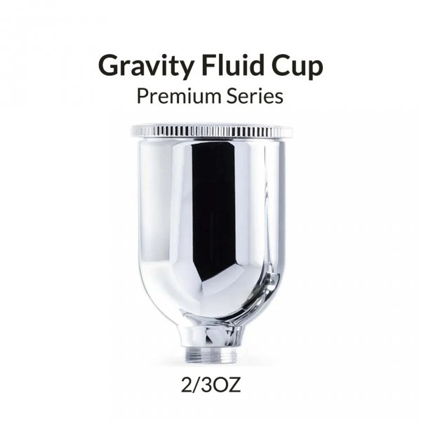 Gaahleri 44254 20 ml Airbrush Mirror-Level Gravity Fluid Airbrush Cup for Mobius TG (Premium Series)