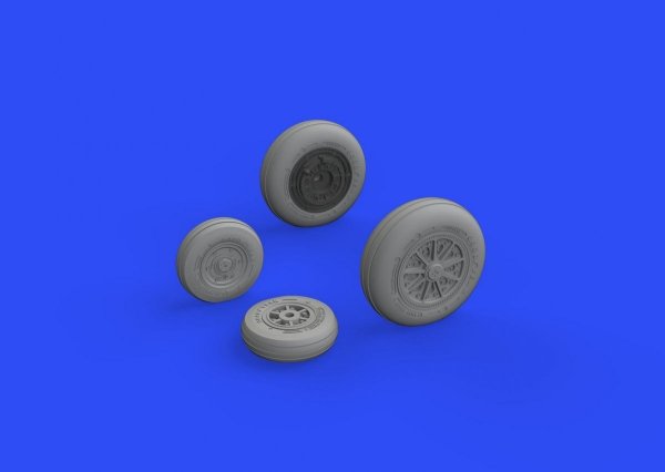 Eduard 648524 F-104 wheels late 1/48 KINETIC MODEL