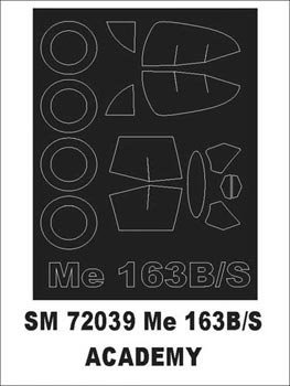 Montex SM72039 Me-163 Komet ACADEMY
