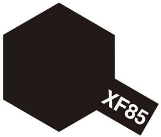 Tamiya XF85 Rubber Black (80385) Enamel Paint