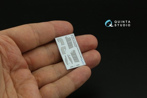 Quinta Studio QP72001 F-16 block 30/32 reinforcement plates (Revell) 1/72