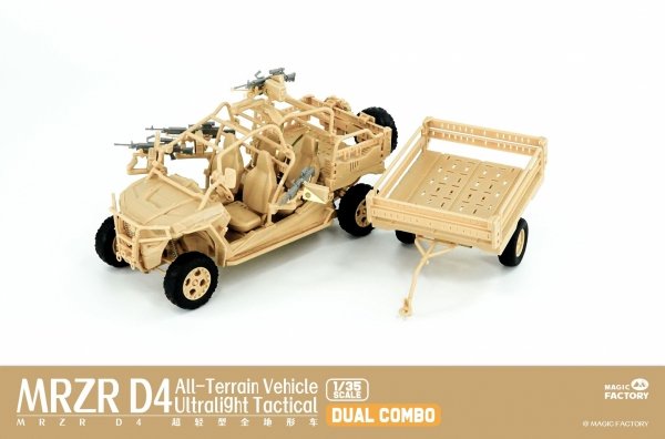 Magic Factory 2005 MRZR D4 Ultralight Tactical All-Terrain Vehicle 1/35
