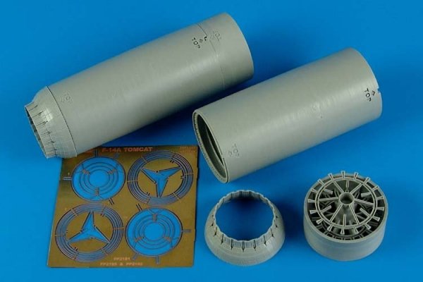 Aires 2181 F-14A Tomcat exhaust nozzles - opened 1/32 Tamiya