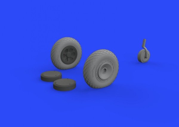 Eduard 672221 P-47D wheels TAMIYA 1/72