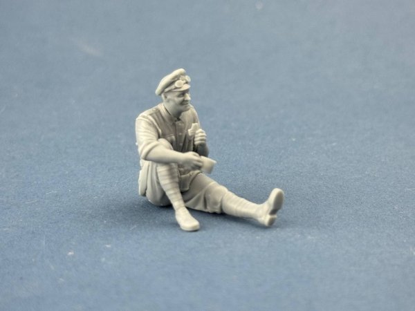 Copper State Models F32-066 British Dispatch Rider afternoon tea (Motorcycle not included) 1/32
