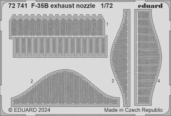 Eduard BIG72184 F-35B detail set Tamiya 1/72