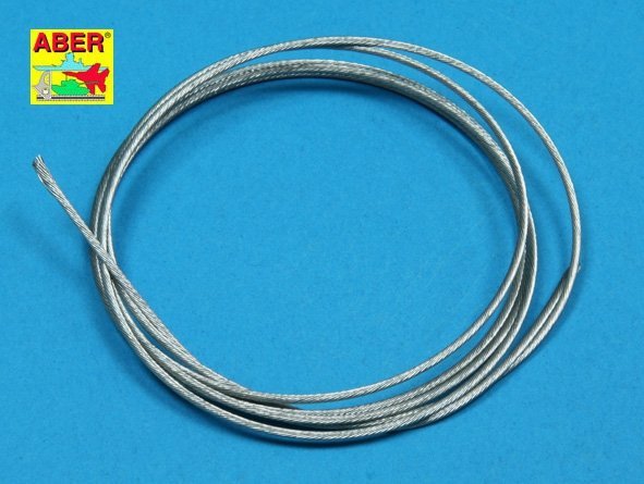 Aber TCS12 Stainless Steel Towing Cables 1,2mm, 1m long