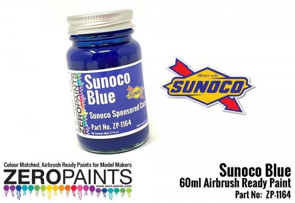 Zero Paints ZP-1164 Sunoco Blue Paint 60ml