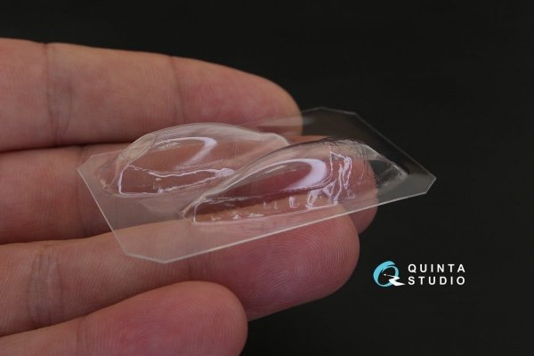 Quinta Studio QC72026 MiG-15 vacuformed clear canopy (for Eduard kit) 1/72