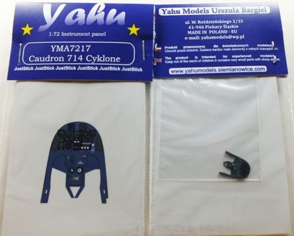 Yahu YMA7217 Caudron C.714 Cyclone (RS) 1:72