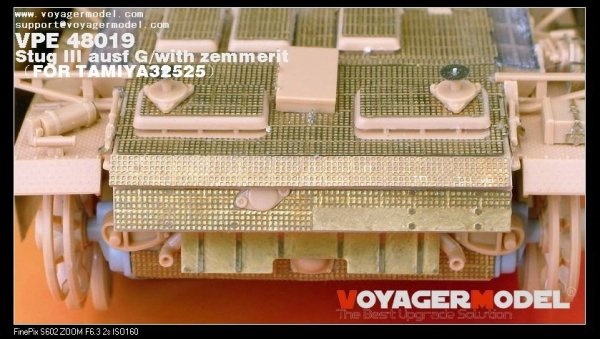 Voyager Model VPE48019 Stug III ausf G/with zemmerit 1/48
