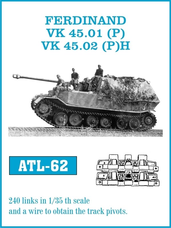 Friulmodel ATL-062 FERDINAND / VK 45.01(P) VK 45.02(P)H 1/35