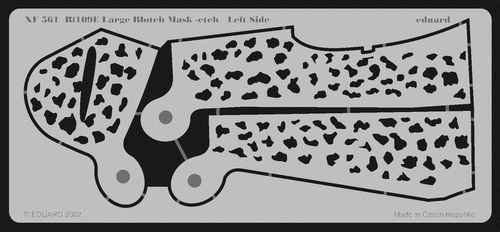 Eduard XF561 Bf 109E Large Blotch mask-etch 1/48