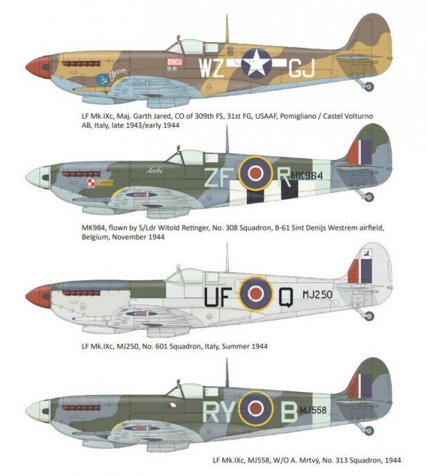Eduard 4433 Spitfire Mk. IXc late 1/144