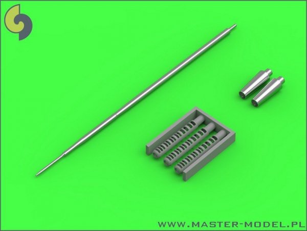 Master AM-32-072 Shenyang J-6/F-6 - gun barrels set &amp; Pitot Tube (1:32)