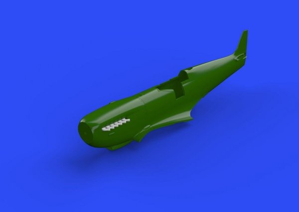 Eduard 672111 Spitfire exhaust stacks - rounded EDUARD 1/72