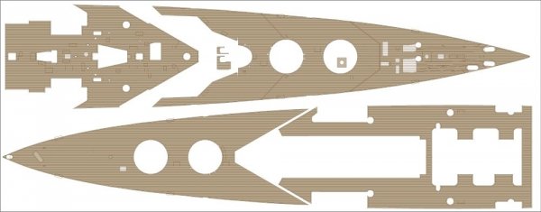 Pontos 23009F1 HMS HOOD 1941 Detail Up Set 1/200