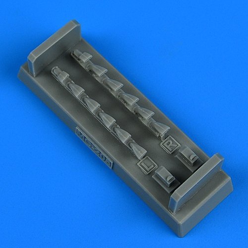 Quickboost QB48951 Macchi MC.205 correct exhaust Hasegawa / Italeri 1/48