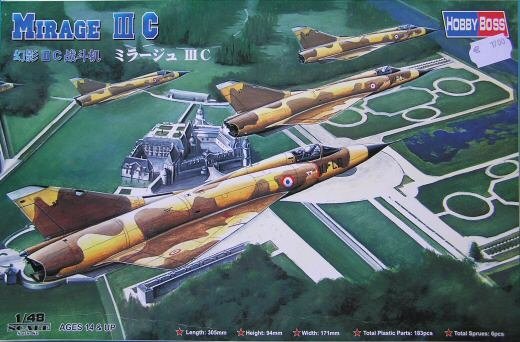 Hobby Boss 80315 Dassault Mirage IIIC Fighter (1:48)