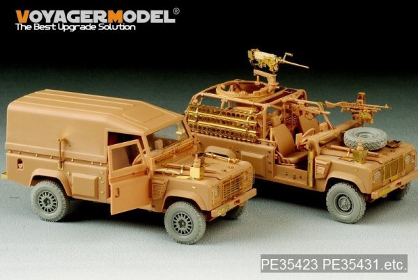 Voyager Model PE35423 Modern British Defender 110 Hardtop for HOBBY BOSS 82448 1/35