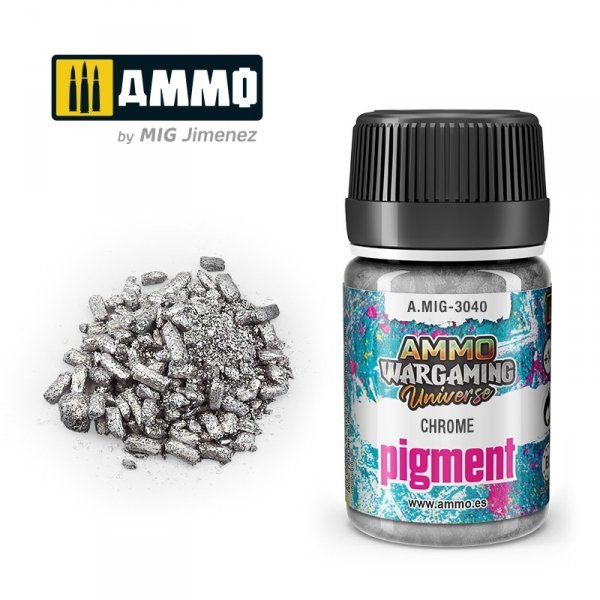 AMMO by Mig Jimenez 3040 Pigment Chrome 35ml