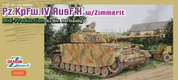 Dragon 6611 Pz.Kpfw.IV Ausf.H with Zimmerit (1:35)