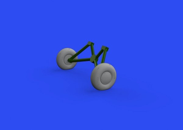 Eduard 632179 DH.82A Tiger Moth wheels ICM 1/32