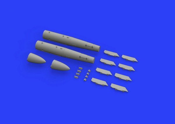 Eduard 648447 B43-0 Nuclear Weapon w/ SC43-4/ -7 tail assembly 1/48