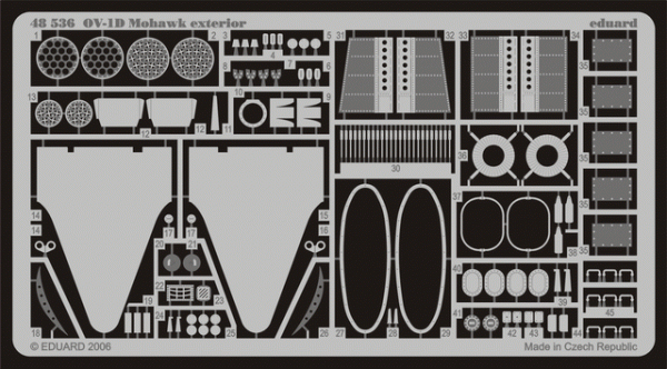 Eduard BIG4864 OV-1D 1/48 RODEN