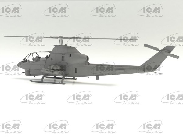 ICM 32060+P AH-1G Cobra (early production) + PAINT SET 1/32