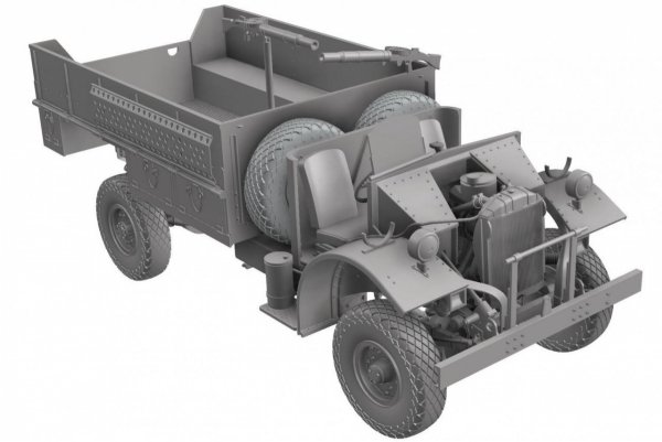 Thunder Model 35310 LRDG F30 Patrol Truck with Offset Rear Bed 1/35