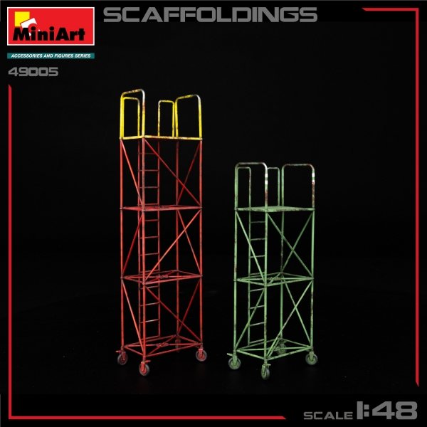 MiniArt 49005 SCAFFOLDINGS 1/48